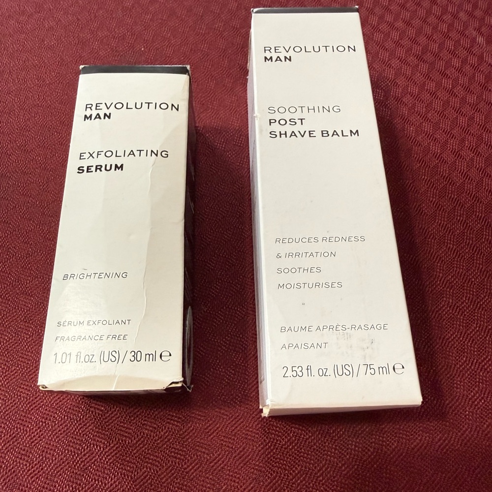 Revolution Man Exfoliating Serum - White